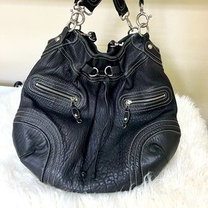 Mint condition, HYPE black, leather bag